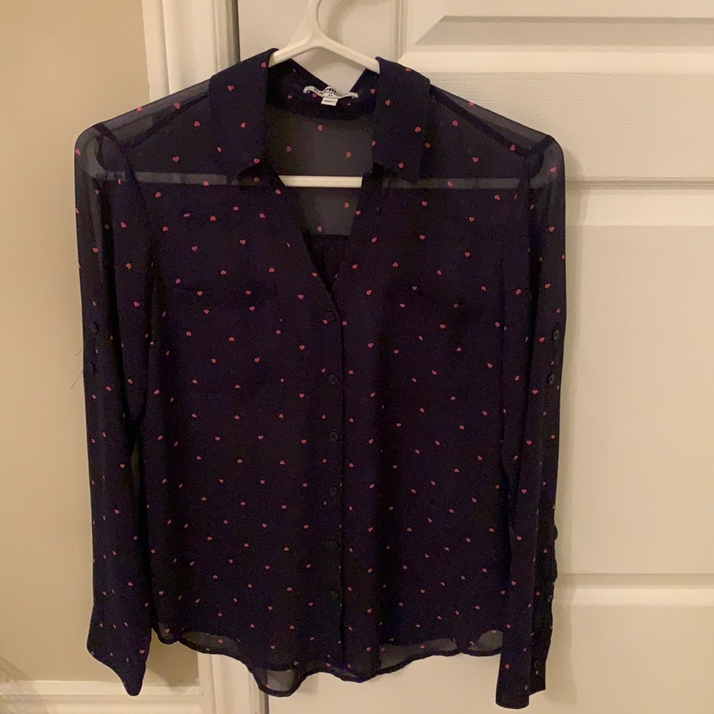 Express button down portofino shirt